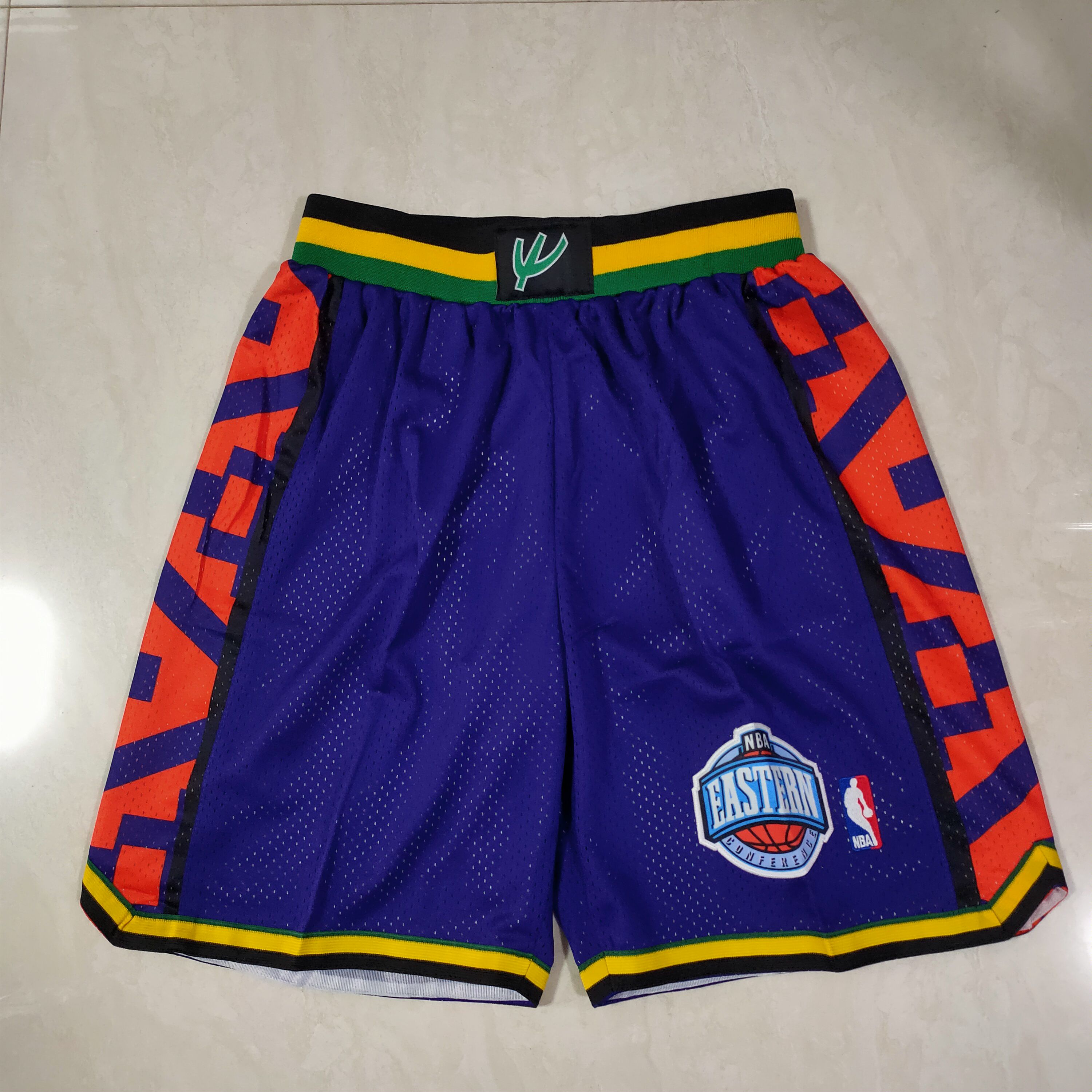Men NBA #95 all star Purple Shorts 0416->more jerseys->NBA Jersey